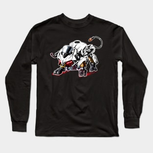 Ducati Panigale Bull White Long Sleeve T-Shirt